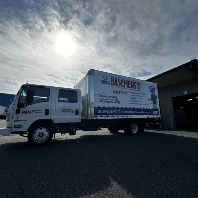 Truck Wrap Install