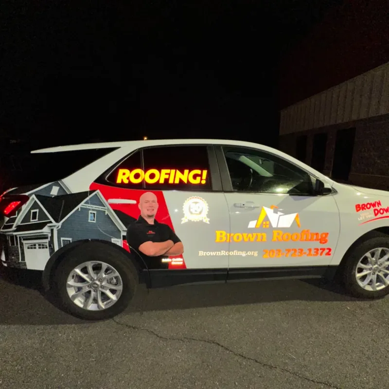 Reflective Vinyl Wrap in CT